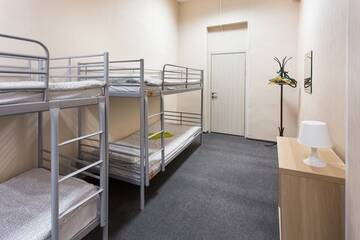 Фото номера Кровать в общем четырехместном номере Гостиница Хостел Ярослав г. Великий Новгород 5