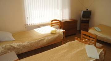 Фото номера Четырехместный номер эконом-класса Гостиница Alyans Guest House г. Великий Новгород 7
