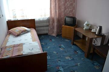 Фото номера Стандартный двухместный номер с 2 отдельными кроватями Гостиница Роза Ветров г. Великий Новгород 3