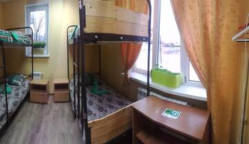 Фото номера Кровать в общем четырехместном номере Гостиница Home Hostel г. Великий Новгород 5