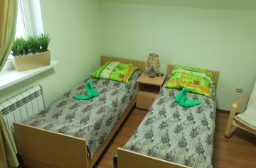 Фото номера Бюджетный двухместный номер с 1 кроватью Гостиница Home Hostel г. Великий Новгород 7