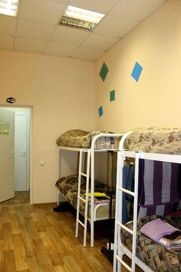 Фото номера Кровать в общем 6-местном номере для мужчин и женщин Гостиница БМ Хостел В.Новгород г. Великий Новгород 2