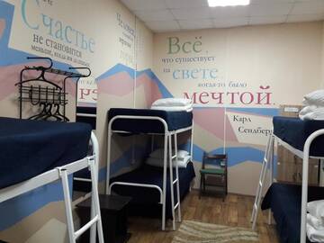 Фото номера Кровать в общем номере для мужчин и женщин с 8 кроватями Гостиница БМ Хостел В.Новгород г. Великий Новгород 8